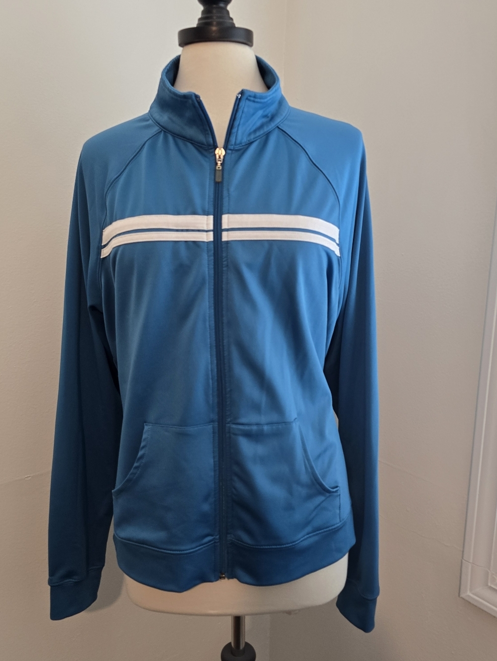 Bold Spirit Light Blue Athletic Light Jacket.